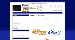 Desktop Screenshot of offwegorocketry.com